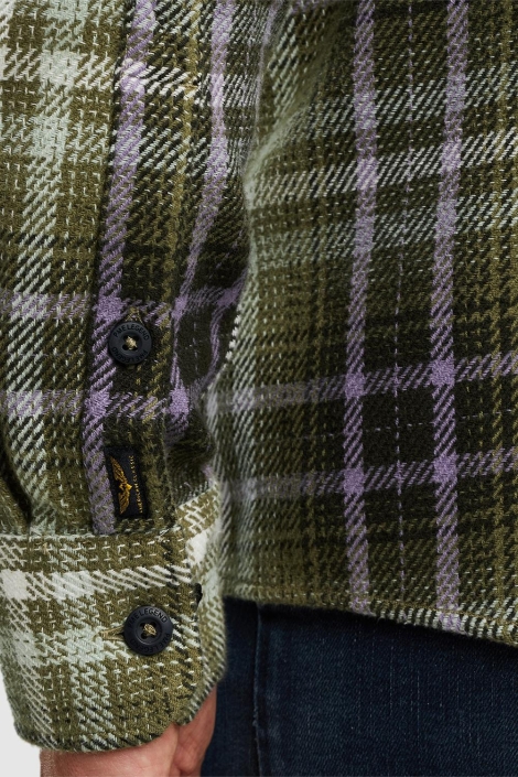 PME legend long sleeve shirt heavy twill chec